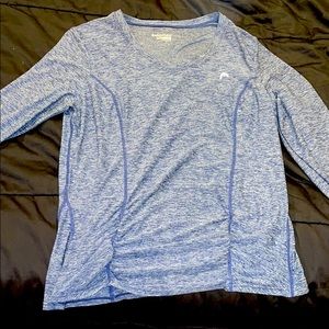 v neck athletic long sleeve